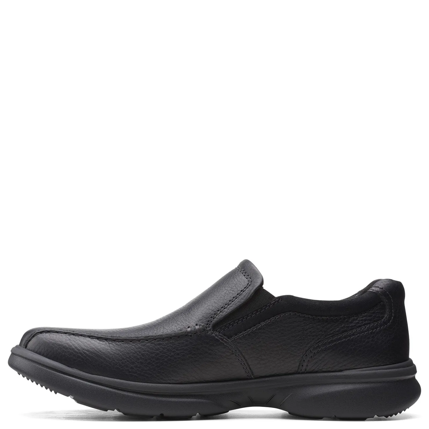 Dress*Clarks Men's , Bradley Step Slip-On Black