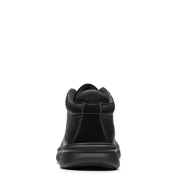 Boots*Clarks Men's , Bradley Up Boot Black Leather