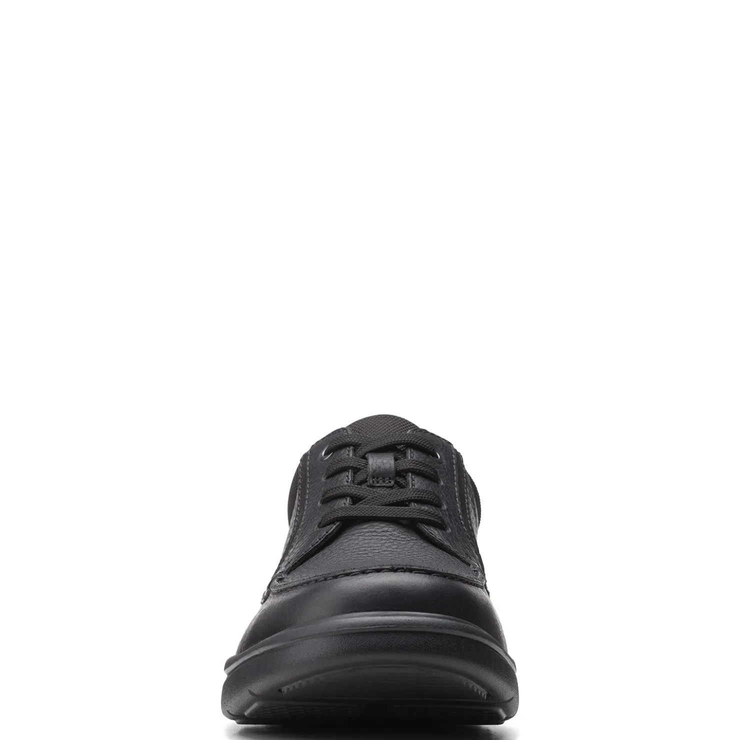 Dress*Clarks Men's , Bradley Vibe Oxford Black Tumbled Leather