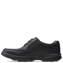 Dress*Clarks Men's , Bradley Vibe Oxford Black Tumbled Leather