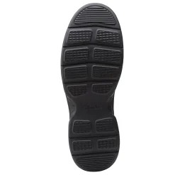 Dress*Clarks Men's , Bradley Vibe Oxford Black Tumbled Leather