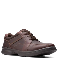 Dress*Clarks Men's , Bradley Walk Oxford Brown Tumbled