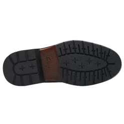 Oxfords*Clarks Men's , Burchill Derby Oxford Black Leather