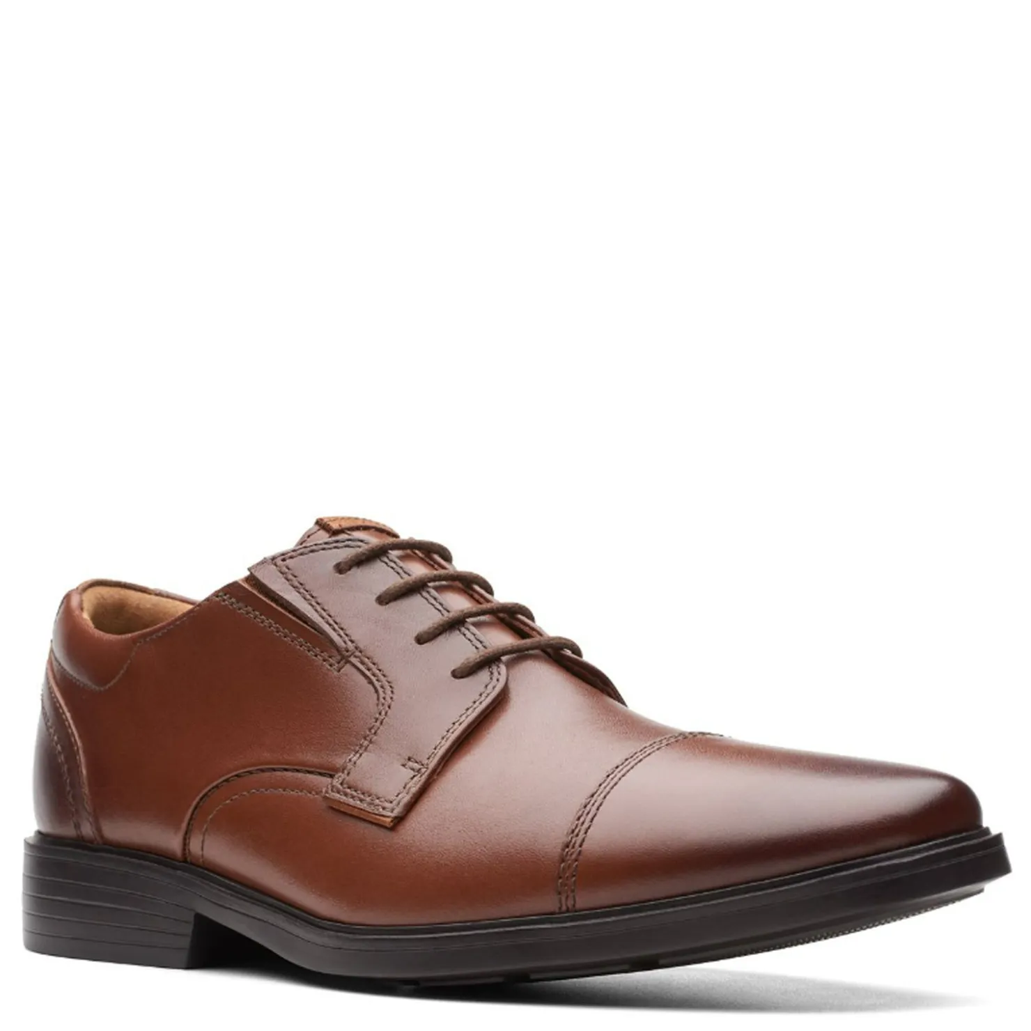 Dress*Clarks Men's , lite Cap Toe Oxford Tan