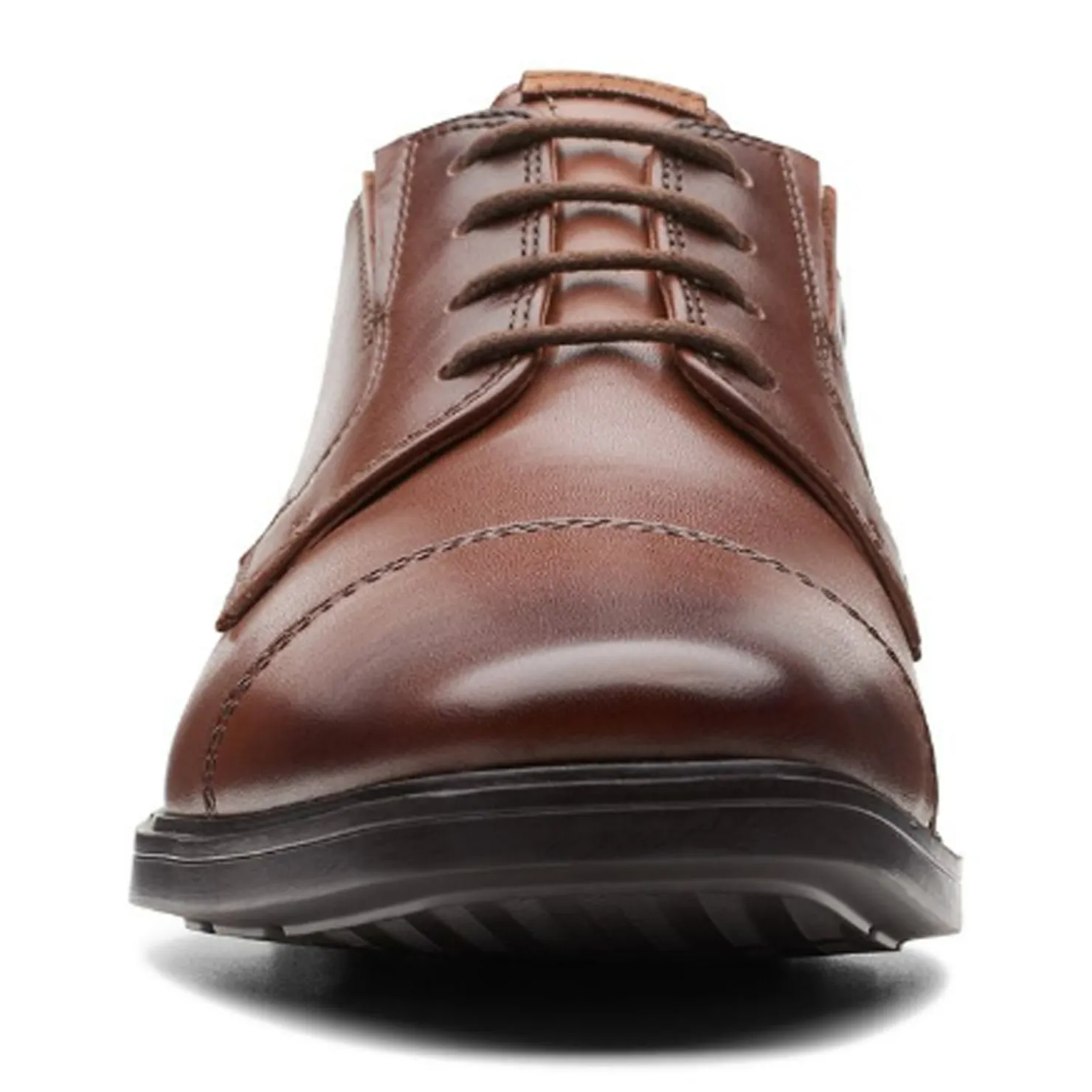 Dress*Clarks Men's , lite Cap Toe Oxford Tan