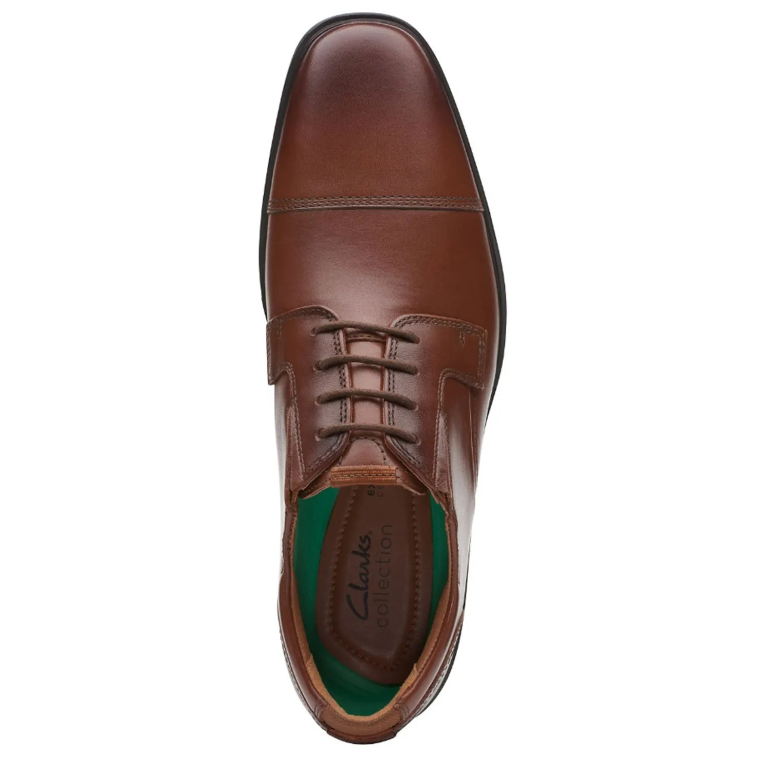 Dress*Clarks Men's , lite Cap Toe Oxford Tan