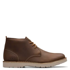 Boots*Clarks Men's , Eastridge Mid Boot Beeswax Leather