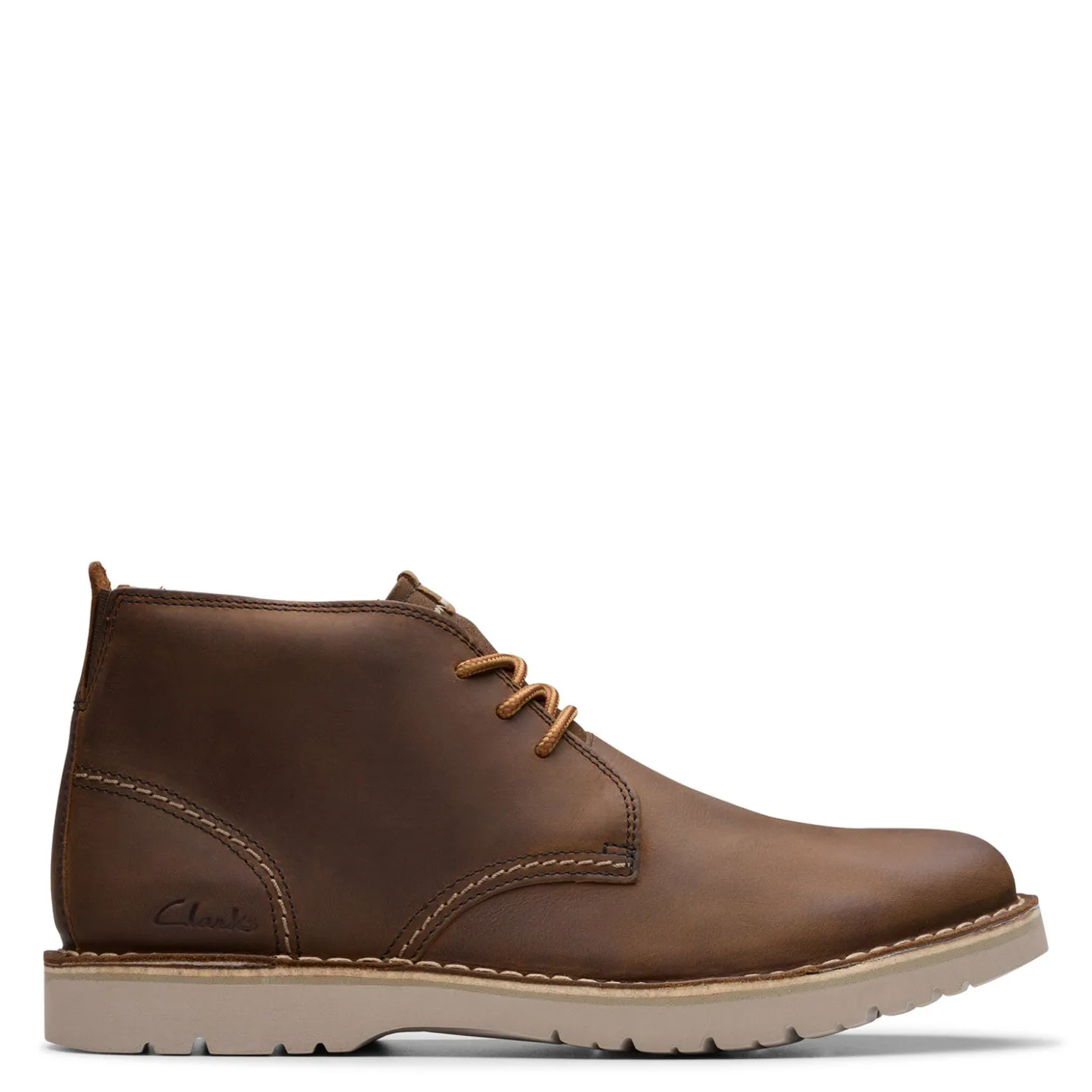 Boots*Clarks Men's , Eastridge Mid Boot Beeswax Leather