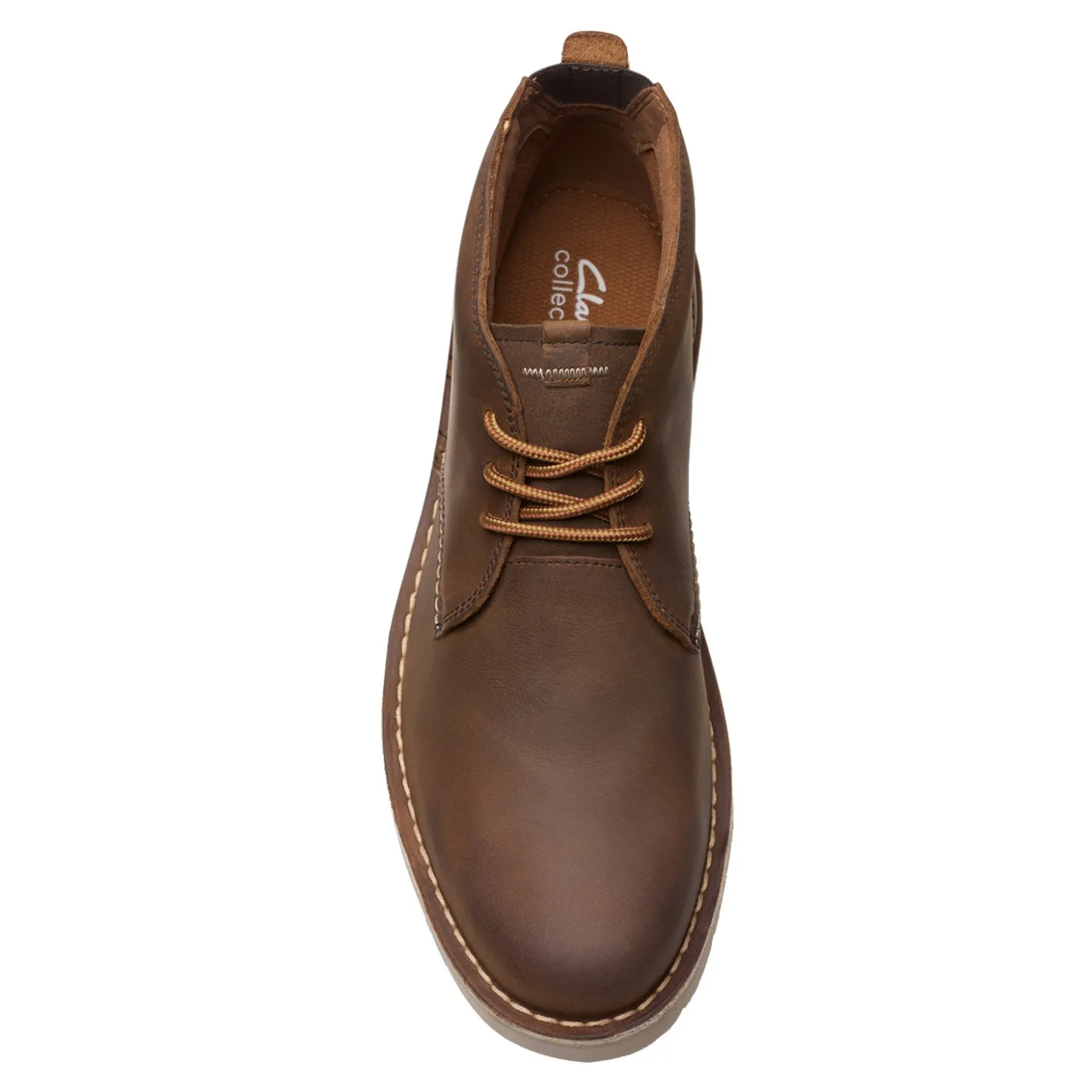 Boots*Clarks Men's , Eastridge Mid Boot Beeswax Leather