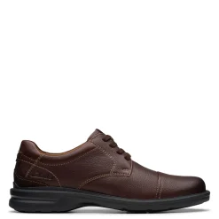 Oxfords*Clarks Men's , Gessler Cap Slip-On Brown Tumbled