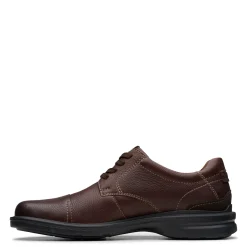 Oxfords*Clarks Men's , Gessler Cap Slip-On Brown Tumbled