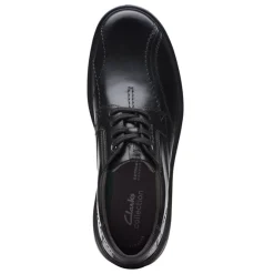 Dress*Clarks Men's , Gessler Lace Slip-On Black
