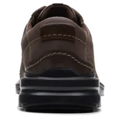 Dress*Clarks Men's , Gessler Lace Slip-On Dark Brown