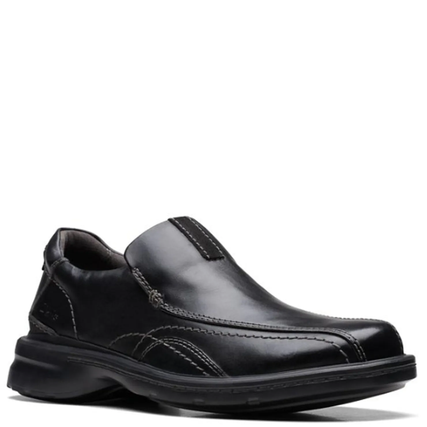Dress*Clarks Men's , Gessler Step Slip-On Black