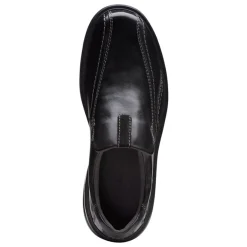 Dress*Clarks Men's , Gessler Step Slip-On Black