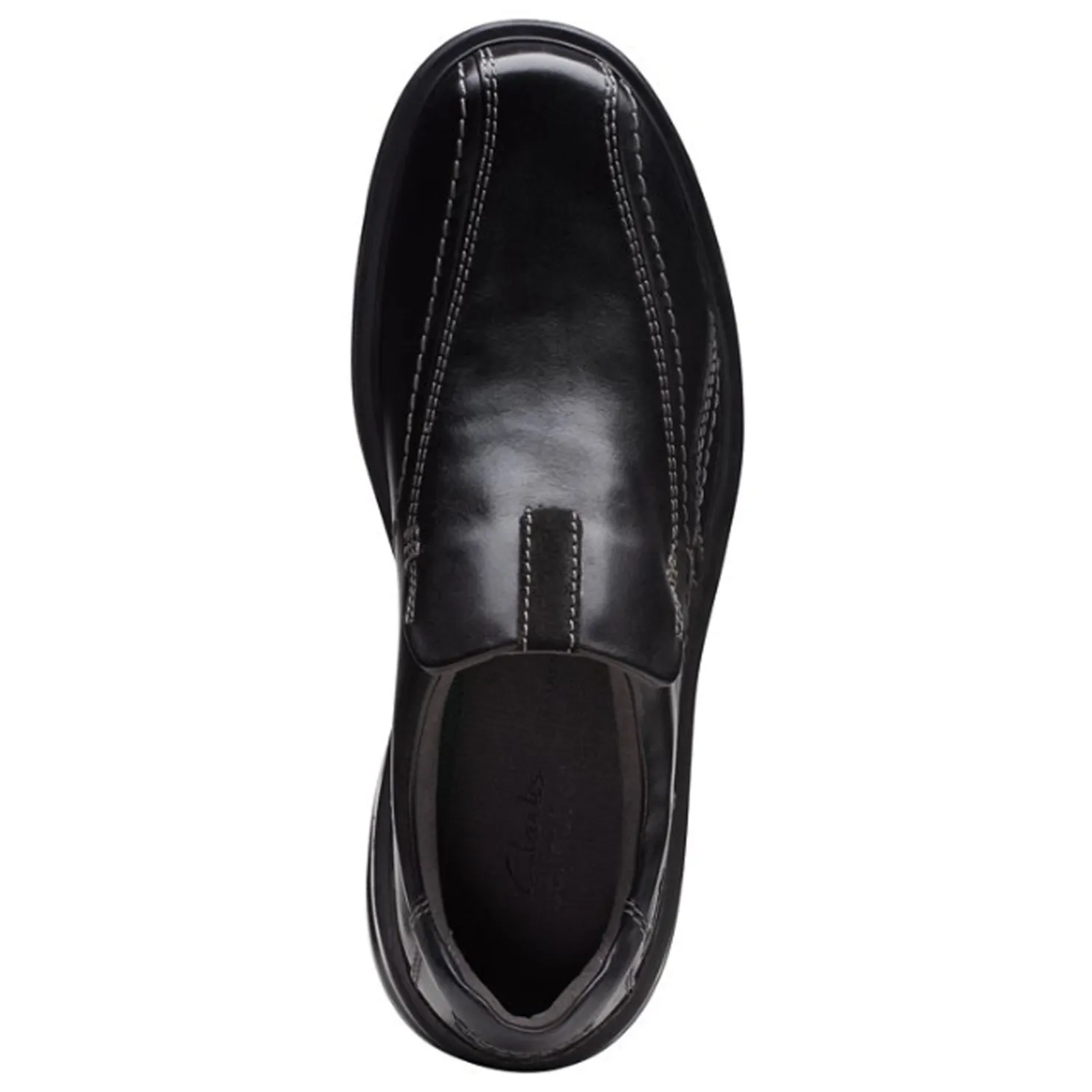 Dress*Clarks Men's , Gessler Step Slip-On Black