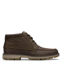 Boots*Clarks Men's , Maplewalk Moc Boot Brown