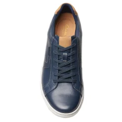 Sneakers & Athletics*Clarks Men's , Mapstone Lace Sneaker Navy Leather