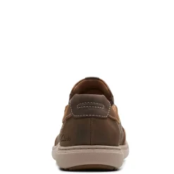 Slip-On Shoes*Clarks Men's , Mapstone Step Sneaker Beeswax Leather