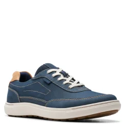 Walking*Clarks Men's , Mapstone Trail Sneaker Navy Nubuck