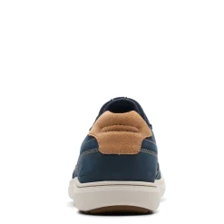 Walking*Clarks Men's , Mapstone Trail Sneaker Navy Nubuck