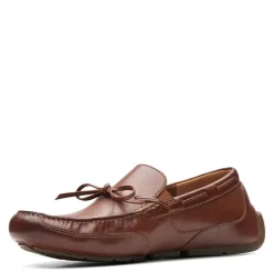 Slip-On Shoes*Clarks Men's , Markman Lace Loafer Dark Tan