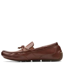 Slip-On Shoes*Clarks Men's , Markman Lace Loafer Dark Tan
