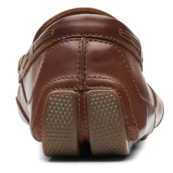 Slip-On Shoes*Clarks Men's , Markman Lace Loafer Dark Tan