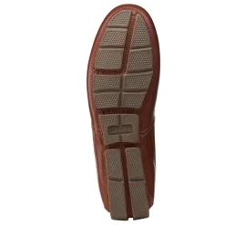 Dress*Clarks Men's , Markman Plain Loafer Dark Tan