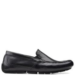 Dress*Clarks Men's , Markman Plain Loafer Black