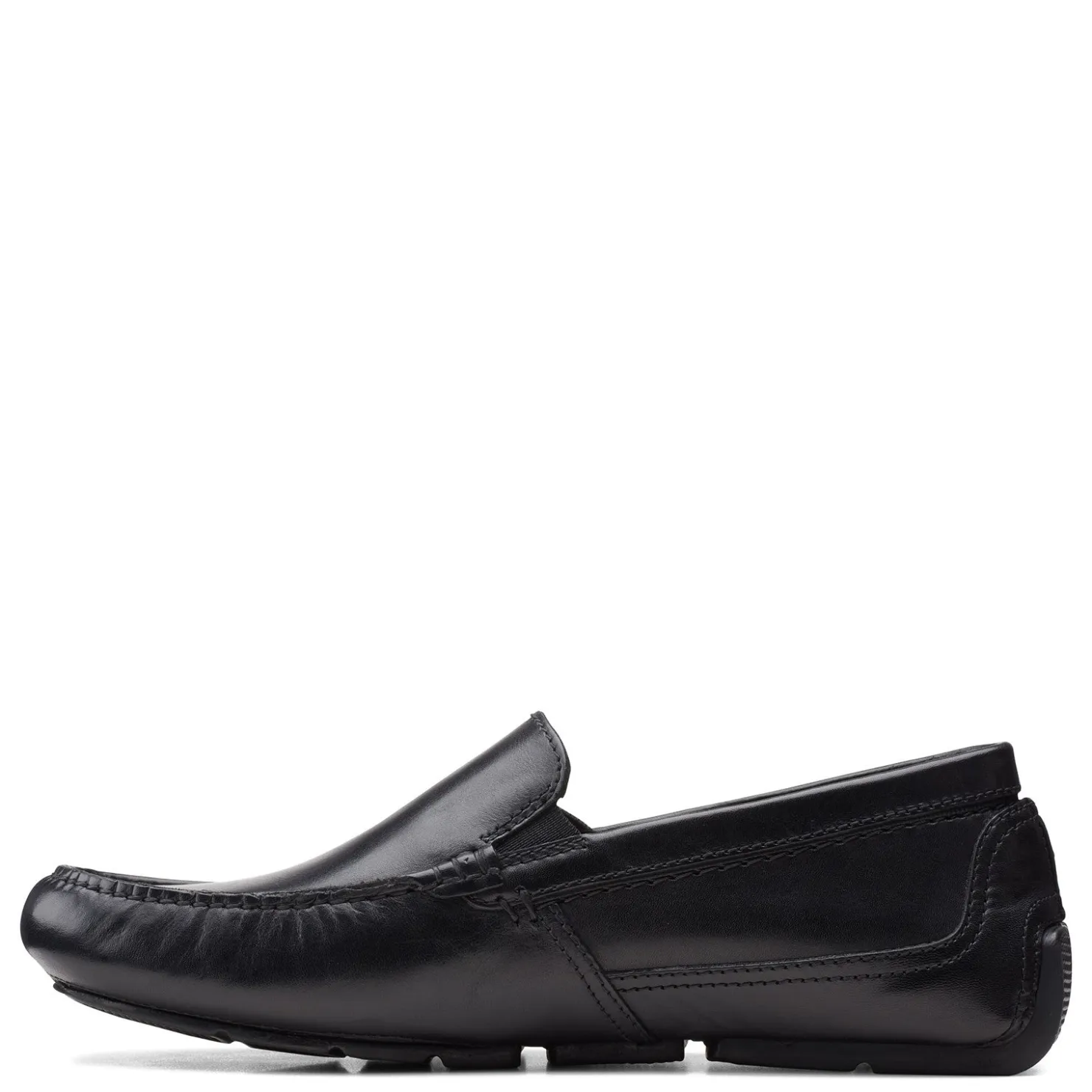 Dress*Clarks Men's , Markman Plain Loafer Black