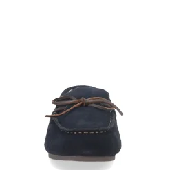 Slippers*Clarks Men's , Moccasin Slipper Navy