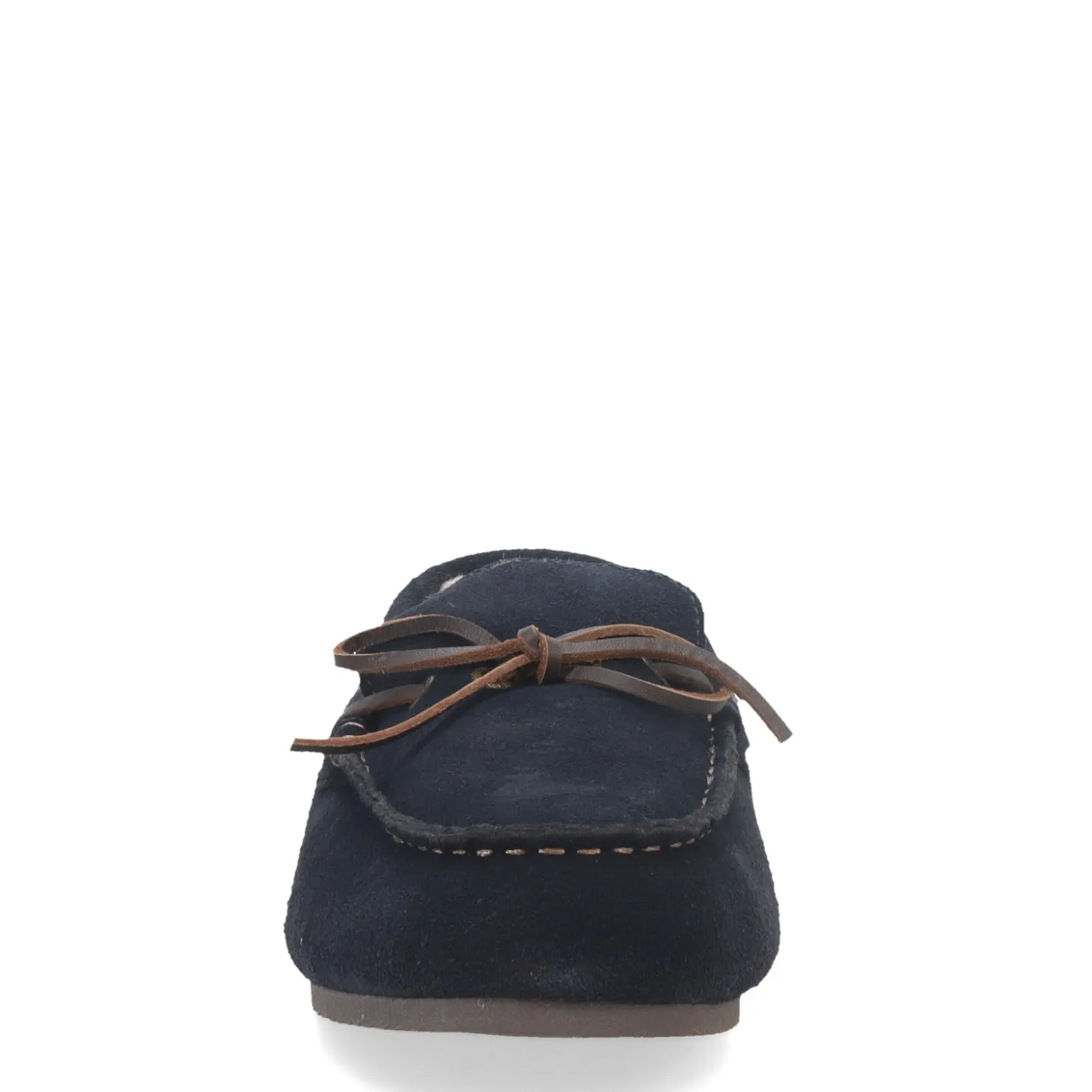 Slippers*Clarks Men's , Moccasin Slipper Navy