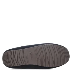 Slippers*Clarks Men's , Moccasin Slipper Navy