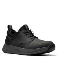 Sneakers & Athletics*Clarks Men's , Motion Trek EZ Sneaker Black Leather