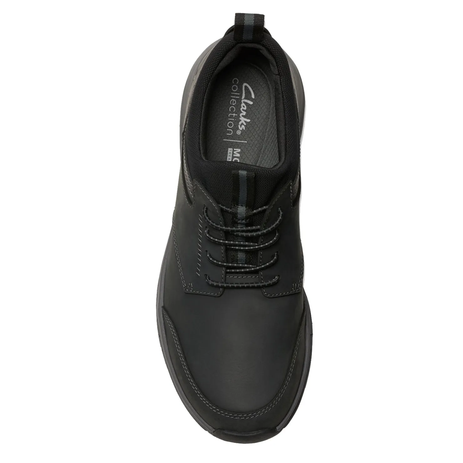 Sneakers & Athletics*Clarks Men's , Motion Trek EZ Sneaker Black Leather
