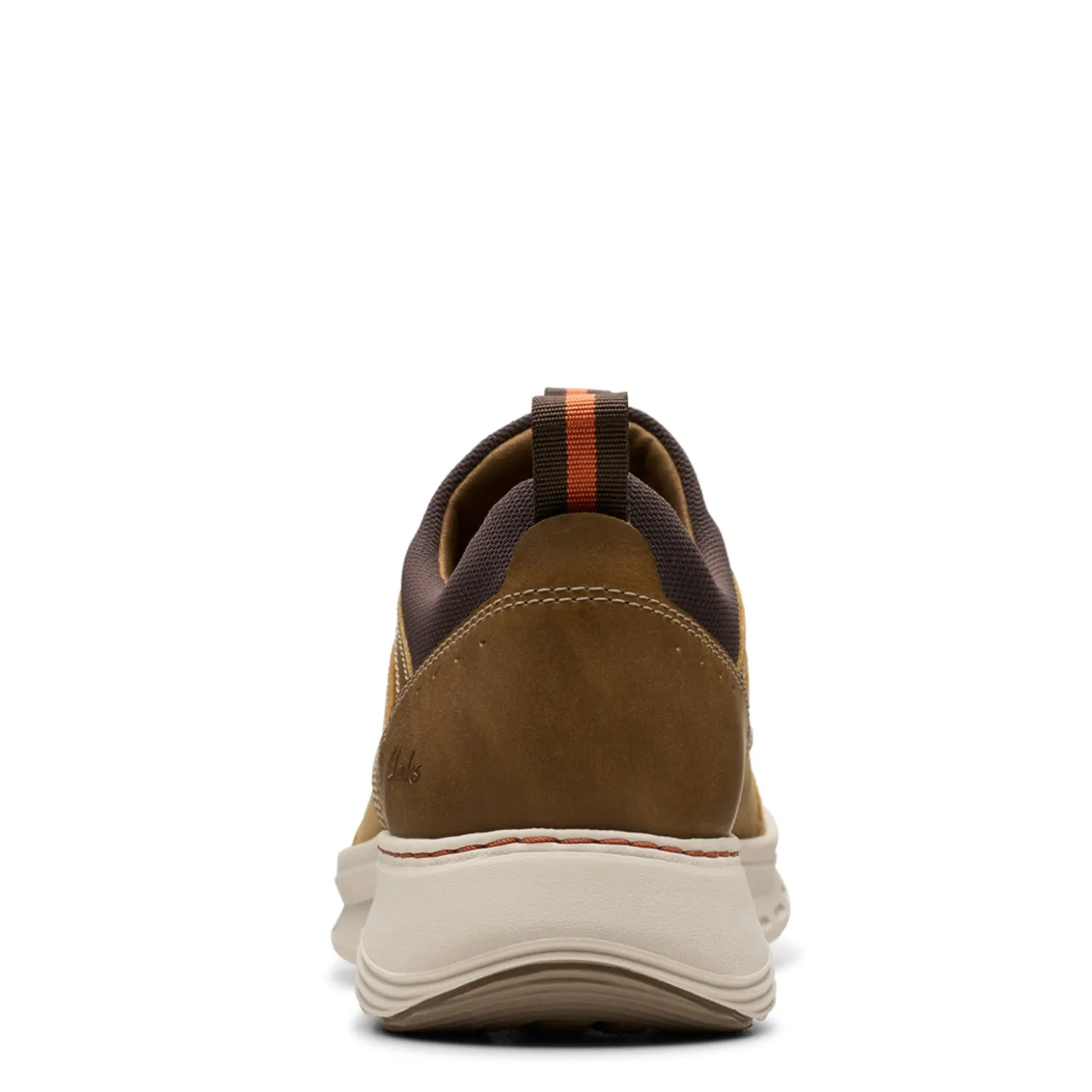 Fashion & Street*Clarks Men's , Motion Trek EZ Sneaker Dark Tan Leather