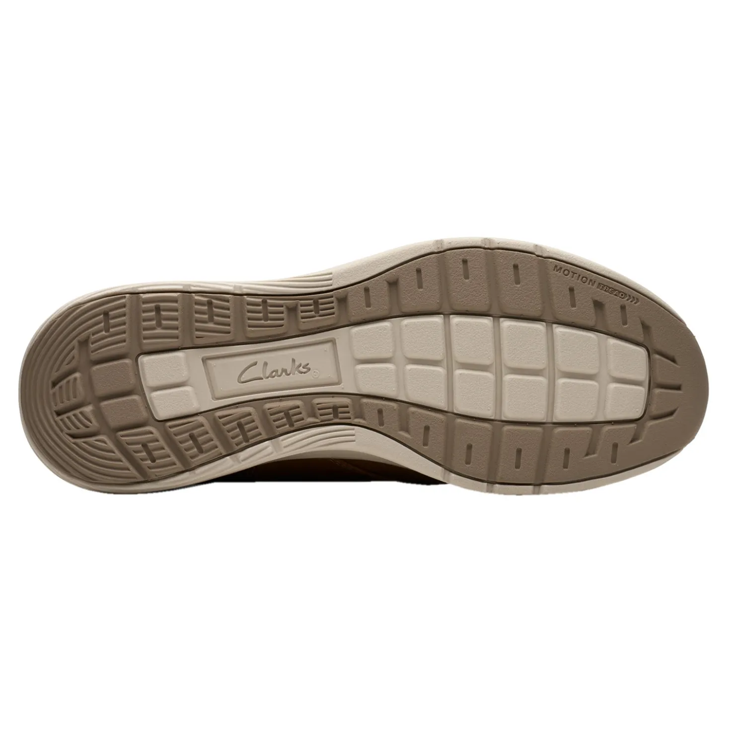 Fashion & Street*Clarks Men's , Motion Trek EZ Sneaker Dark Tan Leather