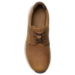 Oxfords*Clarks Men's , Motion Trek PT Slip-On Dark Tan Leather