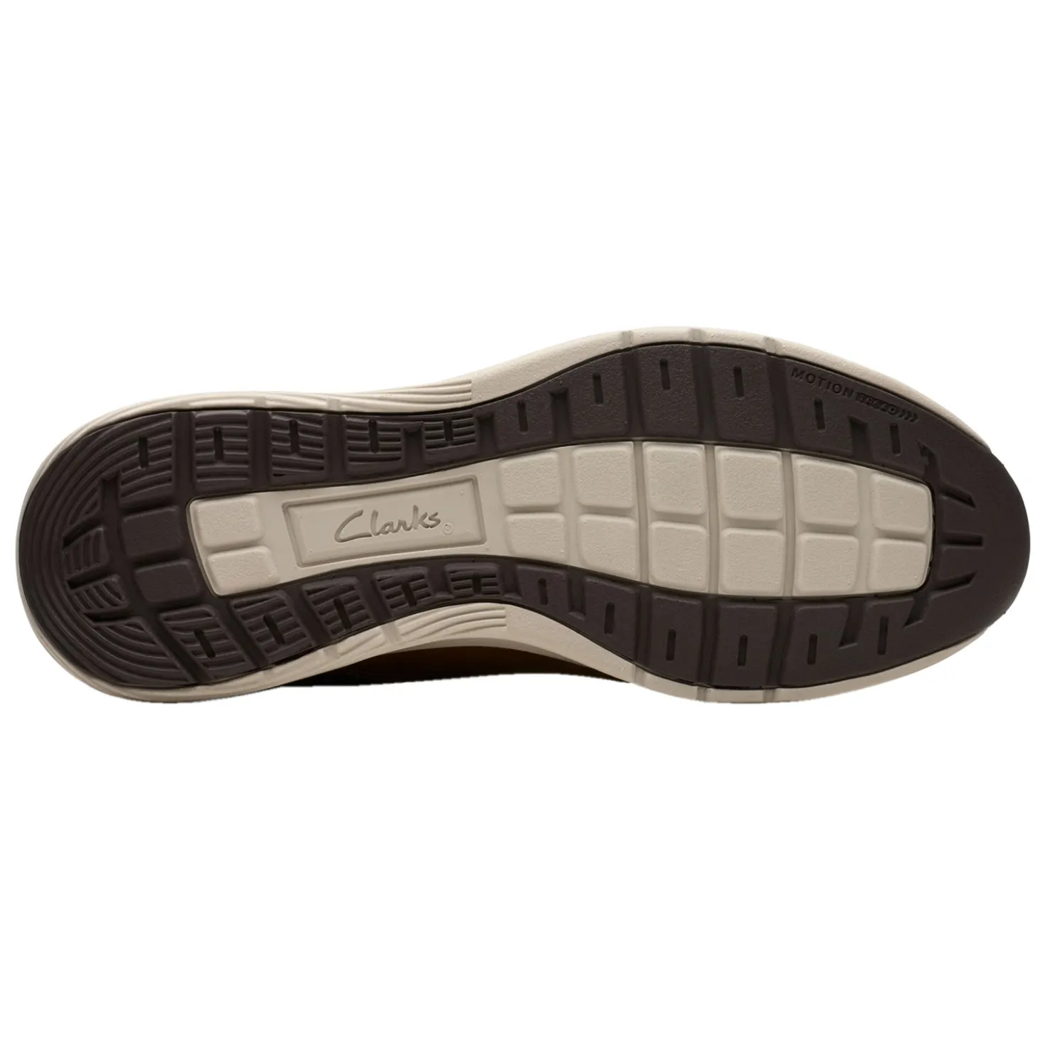 Oxfords*Clarks Men's , Motion Trek PT Slip-On Dark Tan Leather