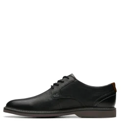 Oxfords*Clarks Men's , Radcliff Low Oxford Black Leather