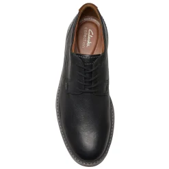 Oxfords*Clarks Men's , Radcliff Low Oxford Black Leather