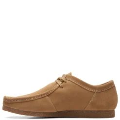 Loafers*Clarks Men's , Shacre II Run Shoe Sand Suede