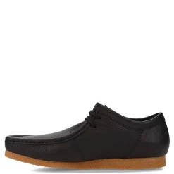 Sneakers & Athletics*Clarks Men's , Shacre II Run Shoe Black Leather