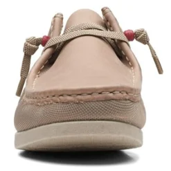 Sneakers & Athletics*Clarks Men's , ShacreLite Moc Beige Fabric