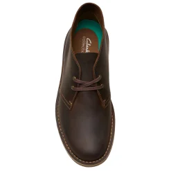 Boots*Clarks Men's , Shepton Chukka Boot Beeswax Leather