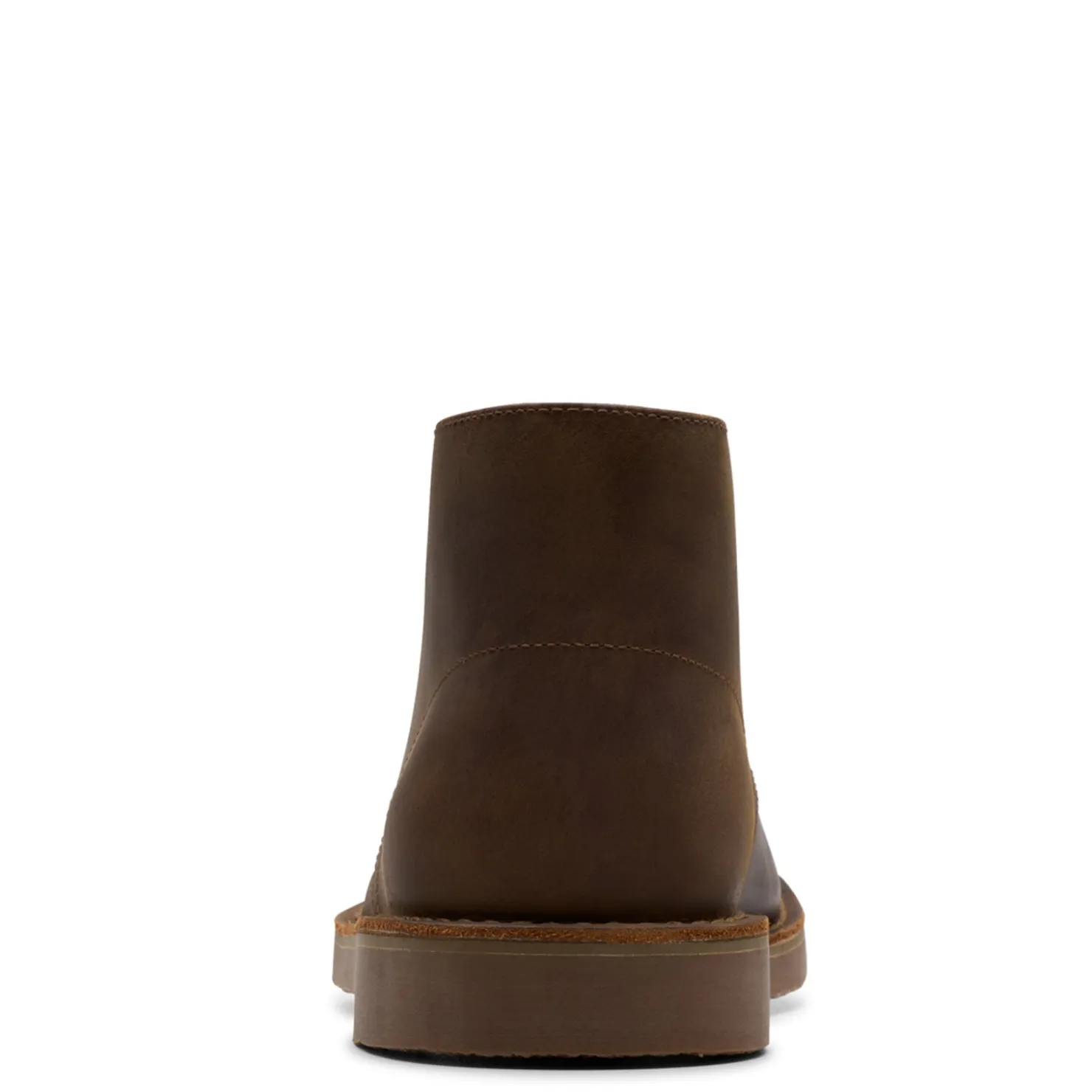 Boots*Clarks Men's , Shepton Chukka Boot Dark Brown Leather