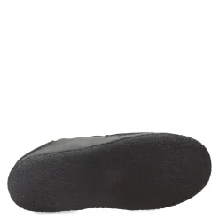 Slippers*Clarks Men's , Suede Slipper Grey