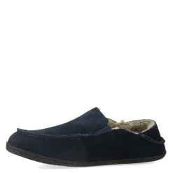 Slip-On Shoes*Clarks Men's , Suede Slipper Navy
