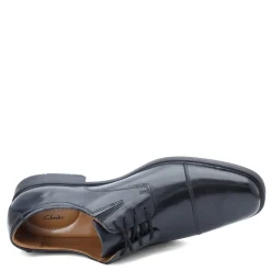 Dress*Clarks Men's , Tilden Cap Oxford Black